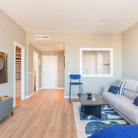 Lujo Con Vistas Skyline 1gb Wifi Apartment *