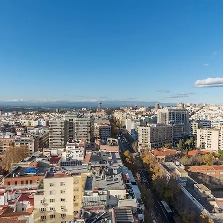 Lujo Con Vistas Skyline 1gb Wifi * Madrid
