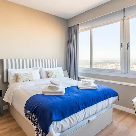 Lujo Con Vistas Skyline 1gb Wifi * Madrid