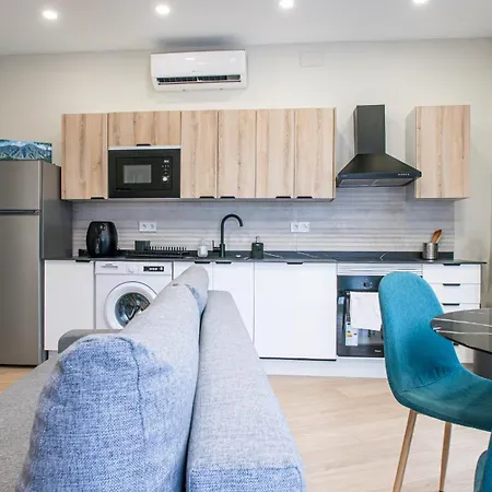 Apartment Confort Urbano 1 Ac Wifi Cocina