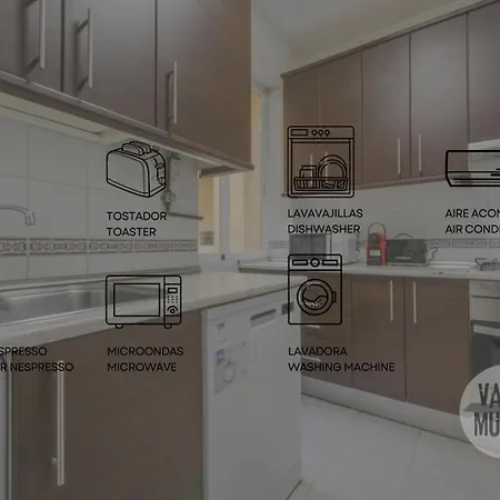 Apartamento Practico 7pax En Calle Santa Ana Centro De Madrid