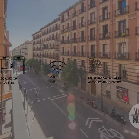 Centrico Apt En La Calle Toledo 77 Apartamento