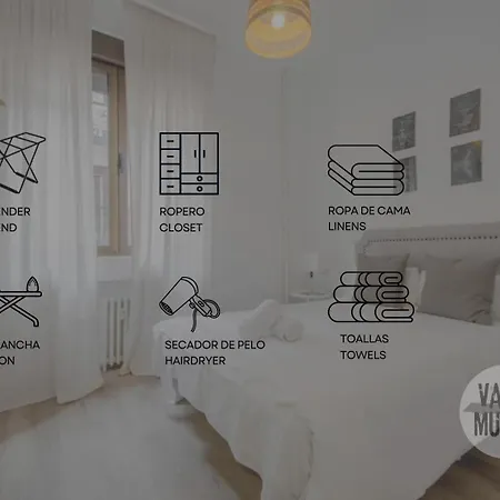 Elegante Apartamento En El Centro De Madrid-rastro Appartamento Madrid