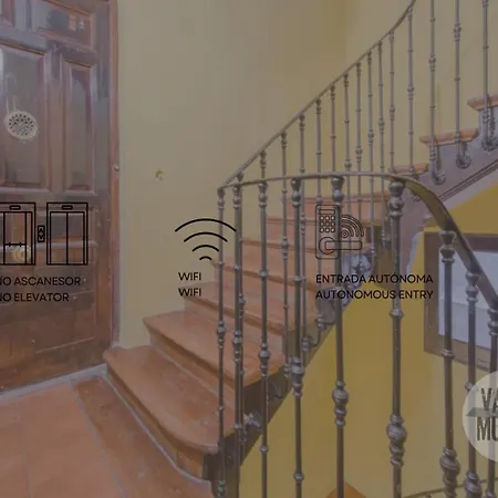 Premium 9pax En Calle Olmo - Centro De E1 Apartamento