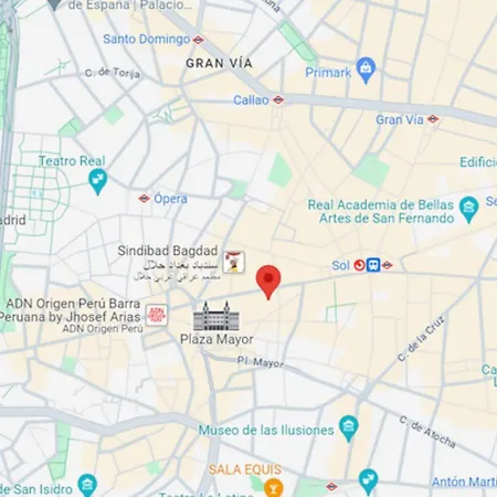 Nuevo Apt De 7pax En Calle Mayor 11 En La Puerta Del Sol Apartment *