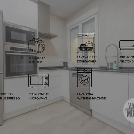 Elegante Apartamento En El Centro De Madrid-rastro * Madrid