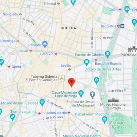 Beautiful Loft 3pax En Huertas-cortes Madrid