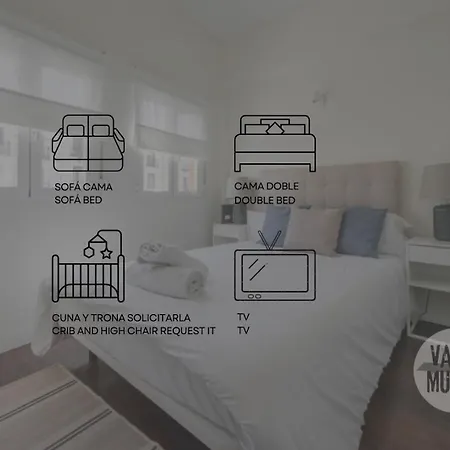 New Loft 1hab 3px En Plena Plaza De Chueca * Madrid