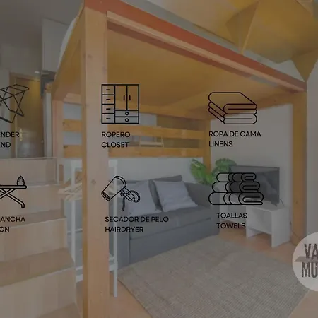 Nuevo Atico Loft 1hab 3pax En La Plaza De Chueca Apartment