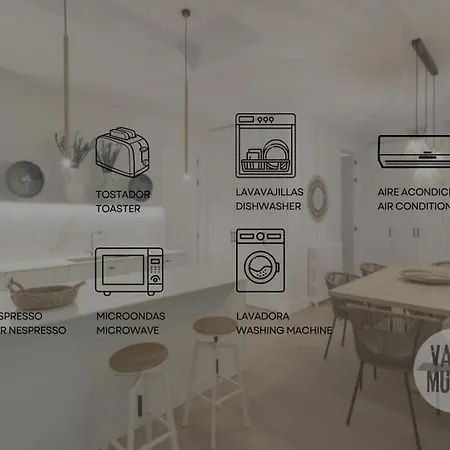 Luxury Apt Para 6 En Ventura De La Vega - Las Letras 마드리드