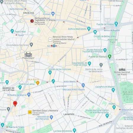 Apartment Amazing Bajo 5pax En La Latina-centro De E2 Madrid