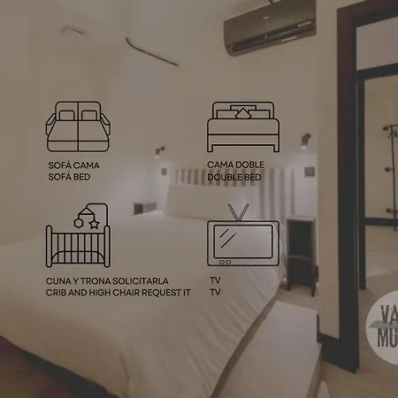 Deluxe En El Centro De 9pax E3 Apartment