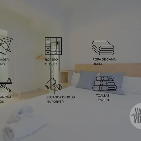 Apartment Cool 9pax En Plena Plaza De Chueca