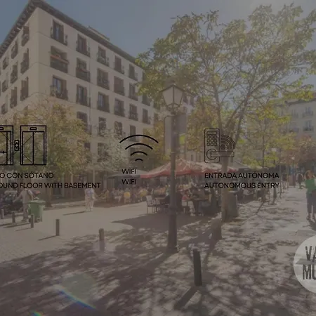Apartment Cool 9pax En Plena Plaza De Chueca *