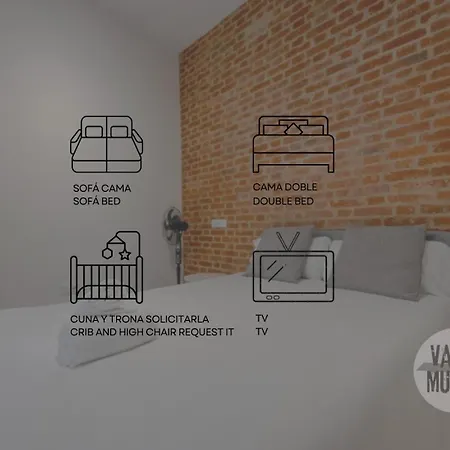Apartamento C-almendro, Nuevo Piso En El Corazon De E1 Madrid