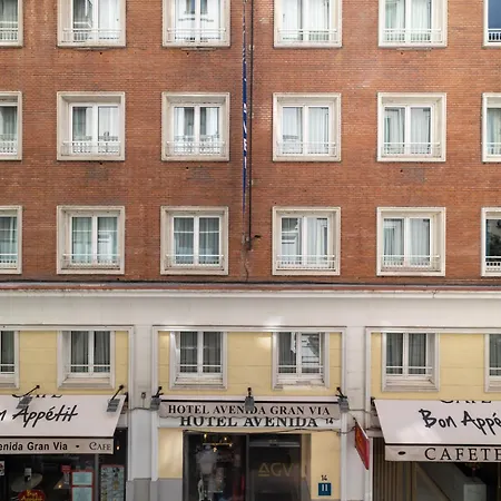 Hotell Avenida Gran Via Madrid