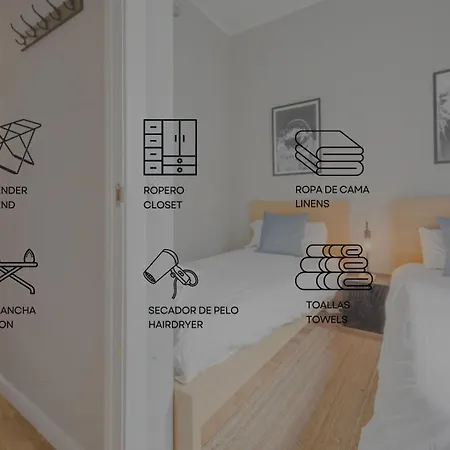 Apartment Excelente Piso De 3 En La Latina-centro Madrid