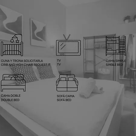Cool Deluxe Interior Design A 2 Min De Gran Via Apartment Madrid