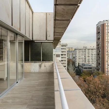 Apartment Charming Eurobuilding 2 Terrace Exclusive - Plaza De Parking Madrid
