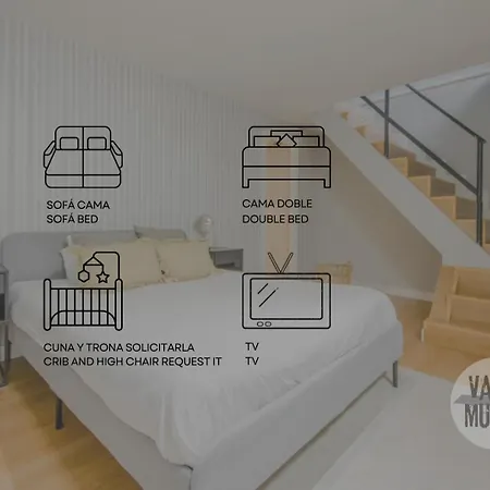 Appartement Modern & Cool Interior Design A 20 Metros Del Retiro E1 Madrid