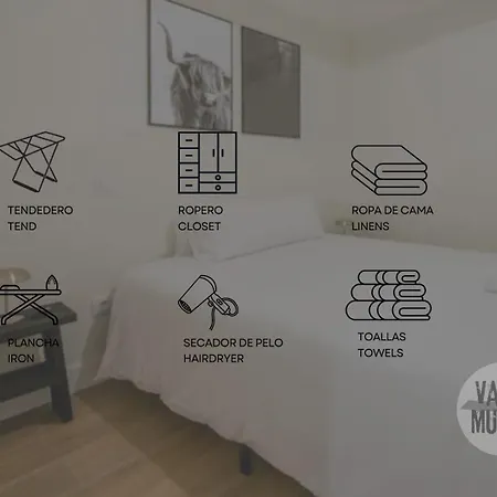 Apartment Cozy Y Centrico 6pax En Plaza Del Carmen E2 Madrid