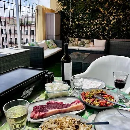 Apartment Retiro Park-roof & Huge Terrace