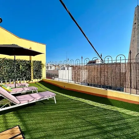 Retiro Park-roof & Huge Terrace Apartment