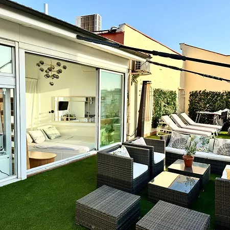 Apartment Retiro Park-roof & Huge Terrace