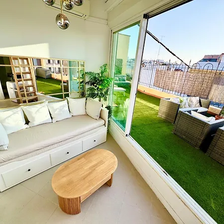 Retiro Park-roof & Huge Terrace Apartment