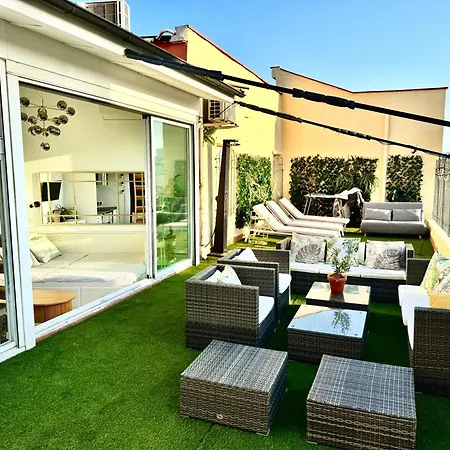 Apartment Retiro Park-roof & Huge Terrace