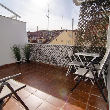 For Temporal Y Bonito Atico Con Terraza Val37 * Madrid