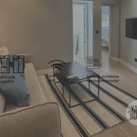 De 2hab 5pax En Calle Silva E2 Apartamento