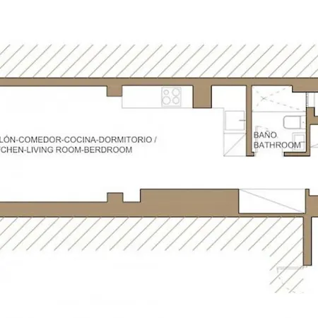 New And Cozy-studio-chueca Apartment Madrid