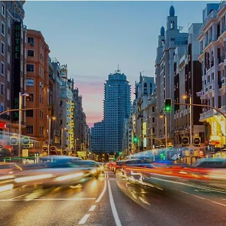 Appartamento New Quiet Free Wifi In Gran Via Downtown *