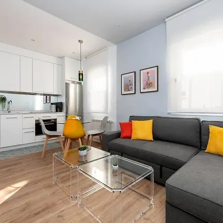 Bright Apartment- 1bd 1bth- Alonso Cano Apartment Madrid