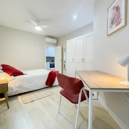 Tranquil Loft In Bernabeu Apartment *