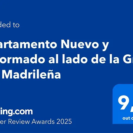 Nuevo Y Reformado Al Lado De La Gran Via Madrilena شقة *