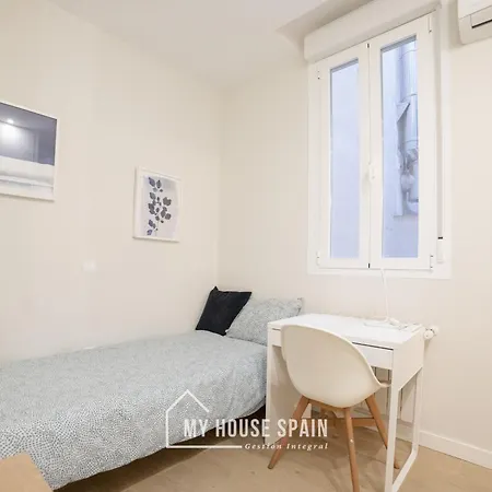 Myhousespain - Acogedor Piso Con Patio En Chamberi Apartment