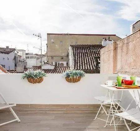 ático Duplex Con Terraza En Puro Centro, 2 A 8 Pax