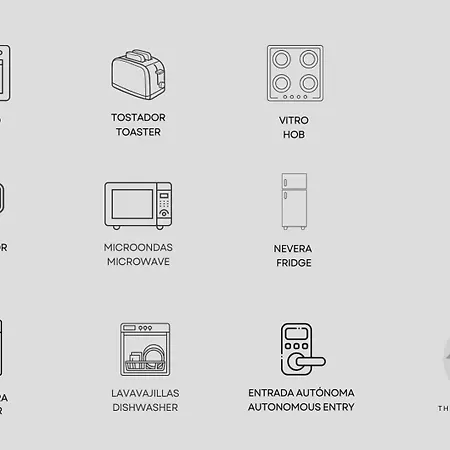 Con Parking 4, Vive La Latina Apartment