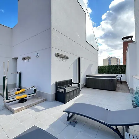 Terraza Andres Anton Temporal Madrid