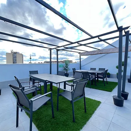 Terraza Andres Anton Temporal Madrid