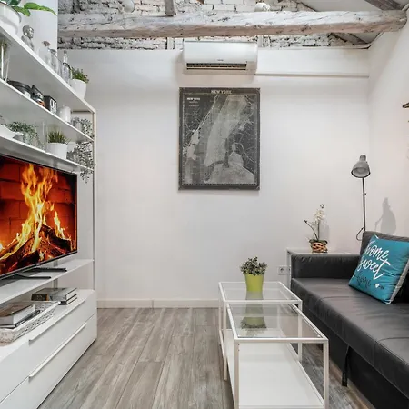 Apartment Attic 3bedrms-2baths In Heart Of Malasana