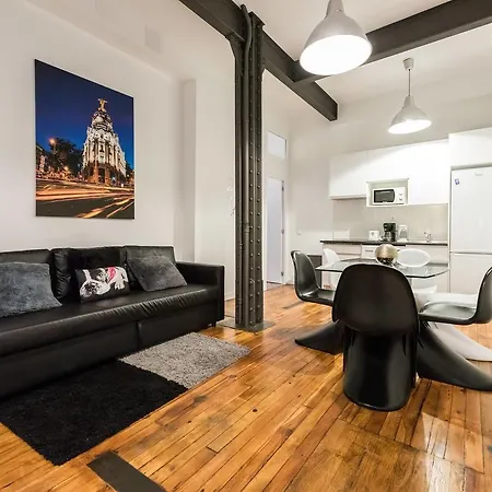 M&f Gran Via 3 Hab Appartement Madrid
