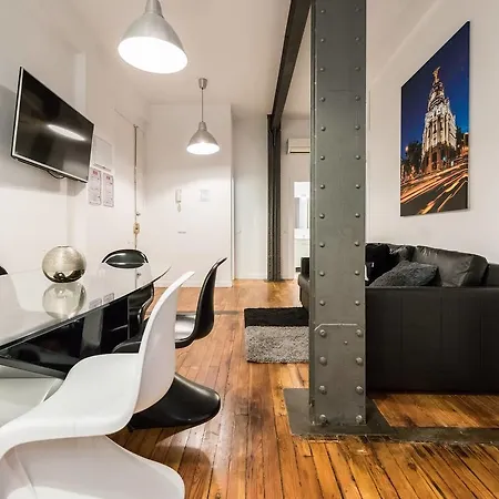 Appartement M&f Gran Via 3 Hab Madrid