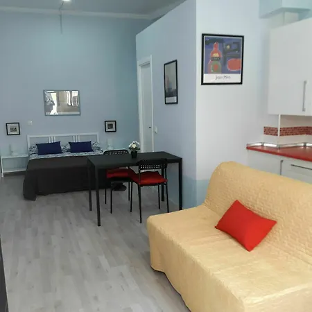 White Goose In Apartment Madrid