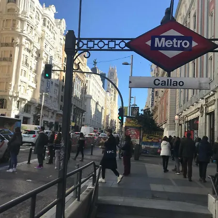 Appartamento Gran Via Callao Madrid