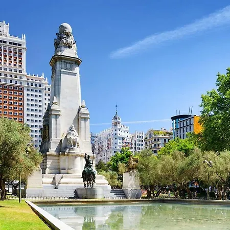 Bright Flat Plaza De Espana - Gran Via Madrid