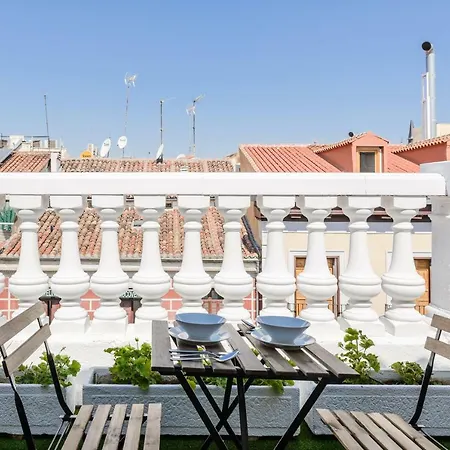 Charming Puerta Del Sol Terrace Apartment Madrid