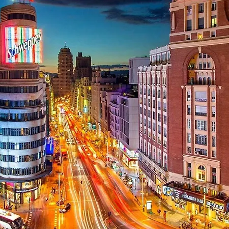 Bright Flat Plaza De Espana - Gran Via Madrid